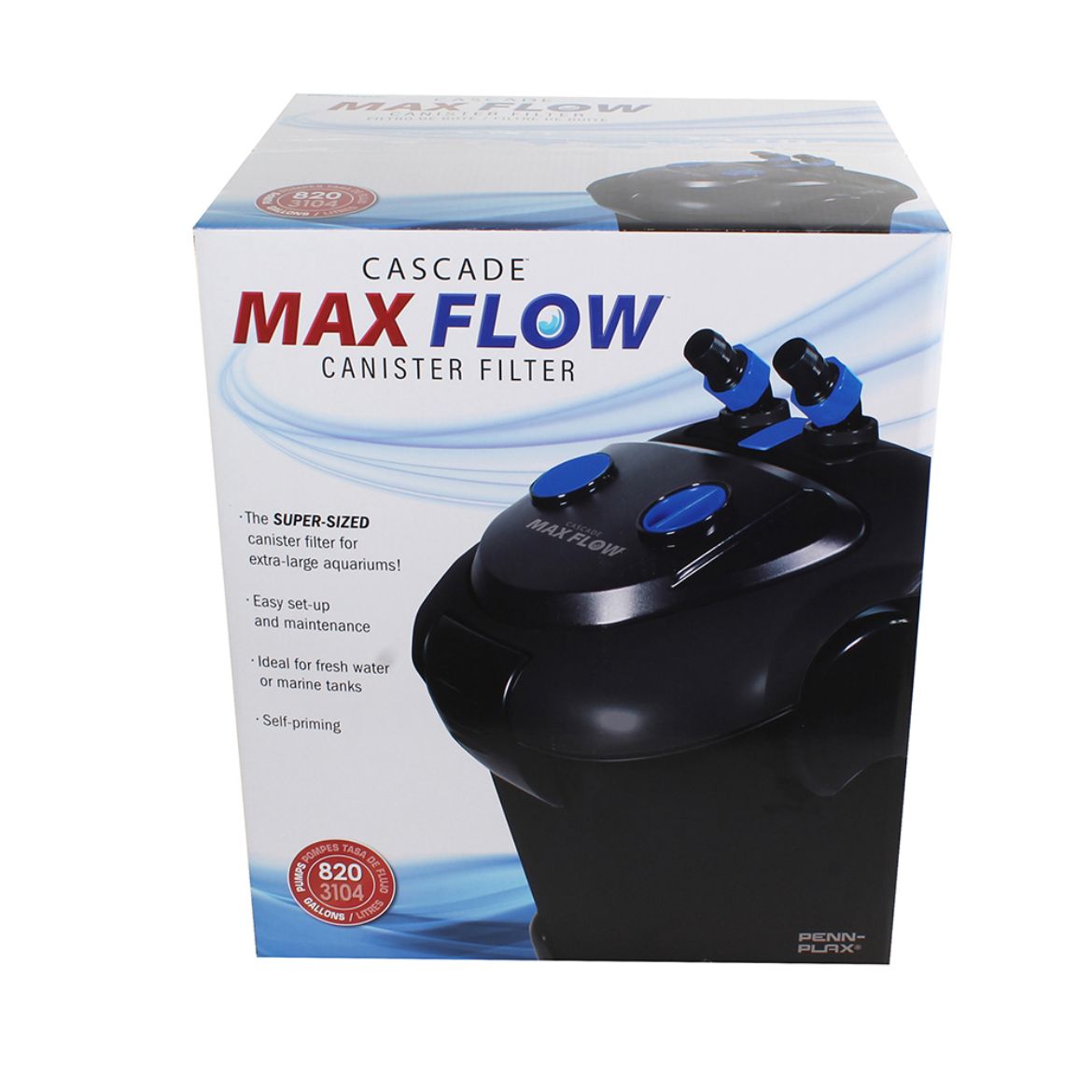 Curated visual reference: Picture Idea: Penn Plax Eorder Cascade Max Flow Canister Filter 820 Gph