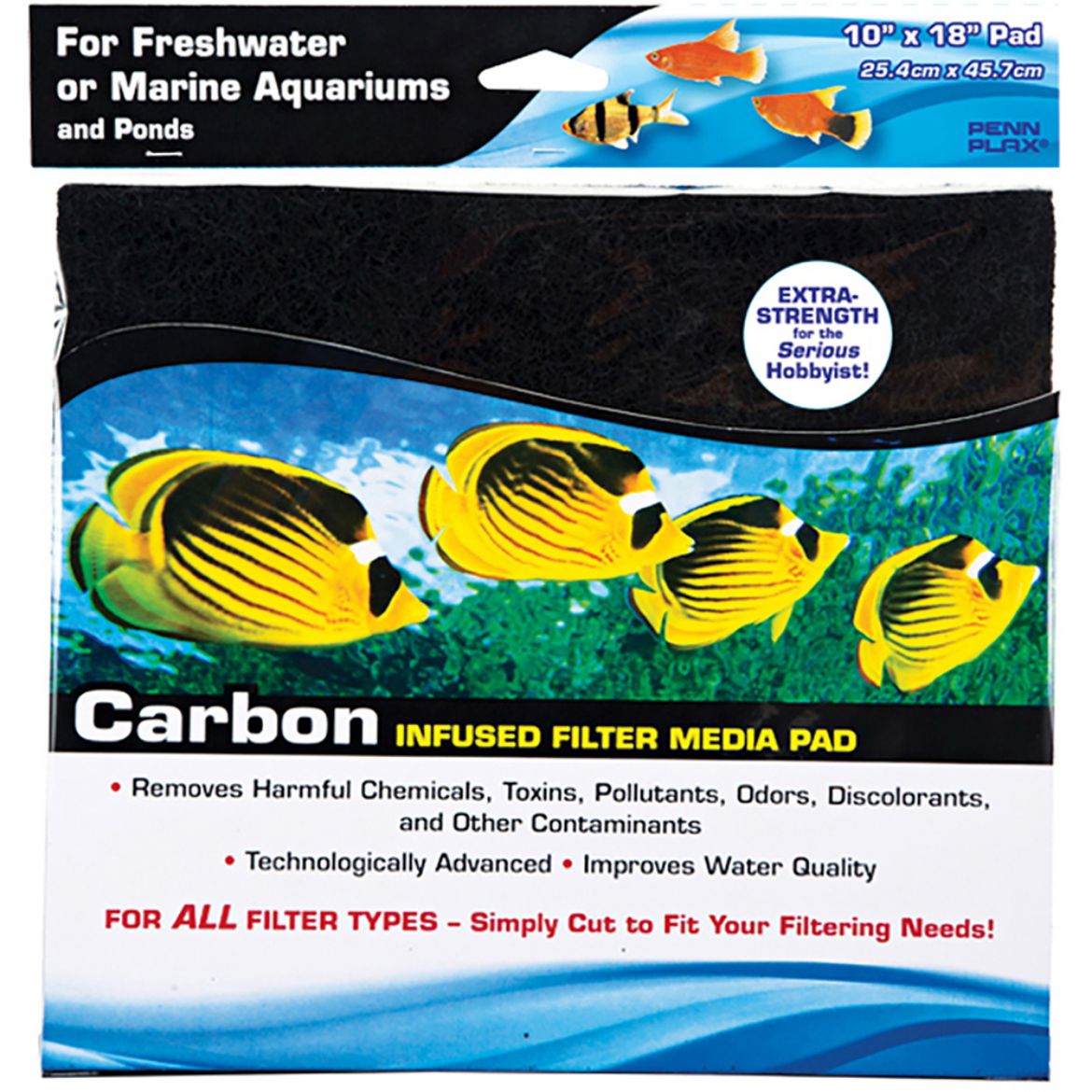 Penn-Plax eOrder | Activated Carbon Pads - 10