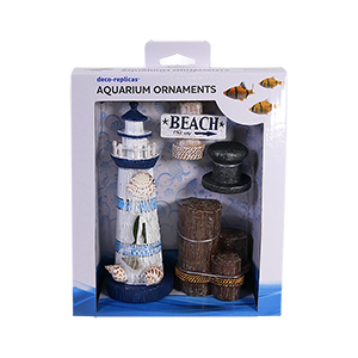 Picture of Tide & Treasure™ Nautical Aquarium Ornaments 4-Piece Kit