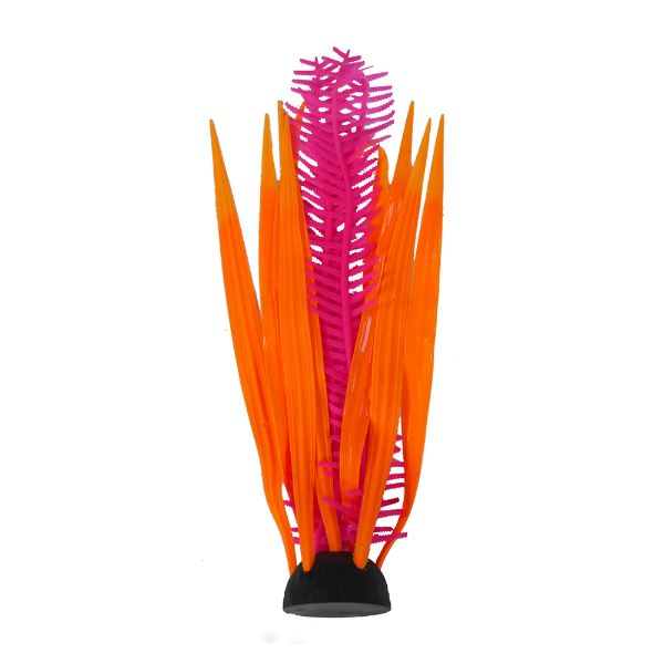 Picture of Tide & Treasure™ Flow Plants Staghorn - Orange & Pink - 100% Silicone - Large