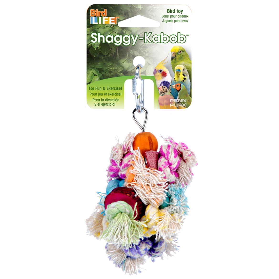 Picture of Bird Toy Shaggy - Kabob