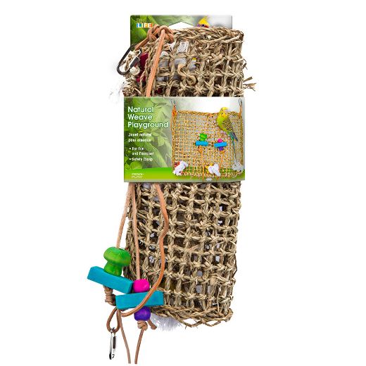 Picture of Natural Weave Cage Climbing Mat - 13.75"L x 13.75"W