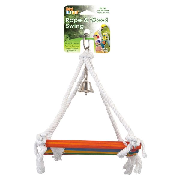 Picture of Bird Life™ Rope & Wood Swing