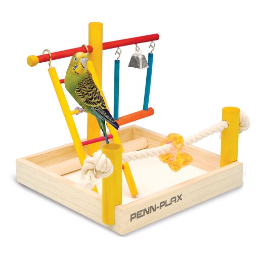 Picture of Bird Life™ Multicolor Wooden Playpen - Small