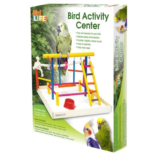 Picture of Bird Life™ Multicolor Wooden Playpen - Extra Large