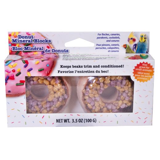 Picture of DONUT CHEW 2PK FOR BIRDS ALL NATURAL MINERAL BLOCK