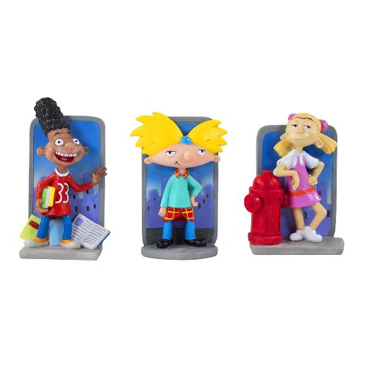 Picture of HEY ARNOLD SML RESIN 3 PC SET