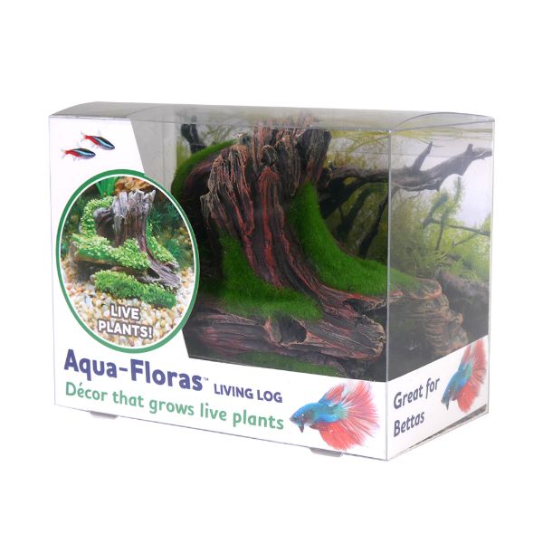Picture of Tide & Treasure™ aqua-floras™ Living Log - Medium - Grows LIVE Plants