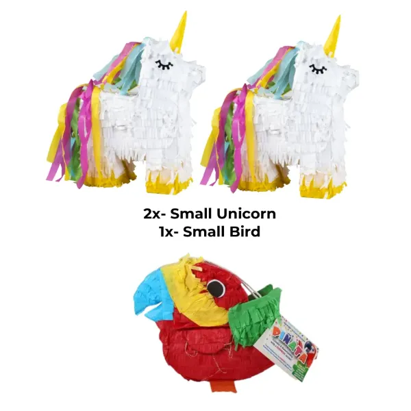 Picture of Bird Life™ Small Pinata - Choose Your Style (1 Piece: Unicorn or Bird)