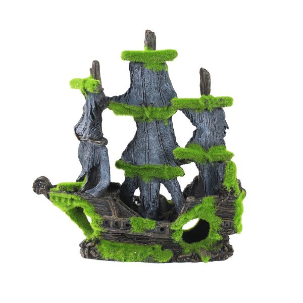 Picture of Tide & Treasure™ Pirate Ship with Moss