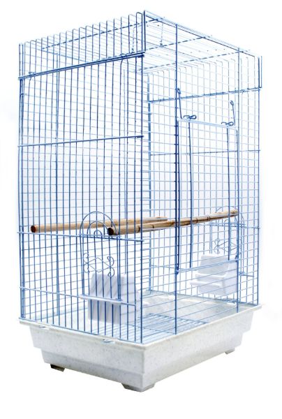 Picture of Bird Life™ - Bird Cage White/Square Style - Medium