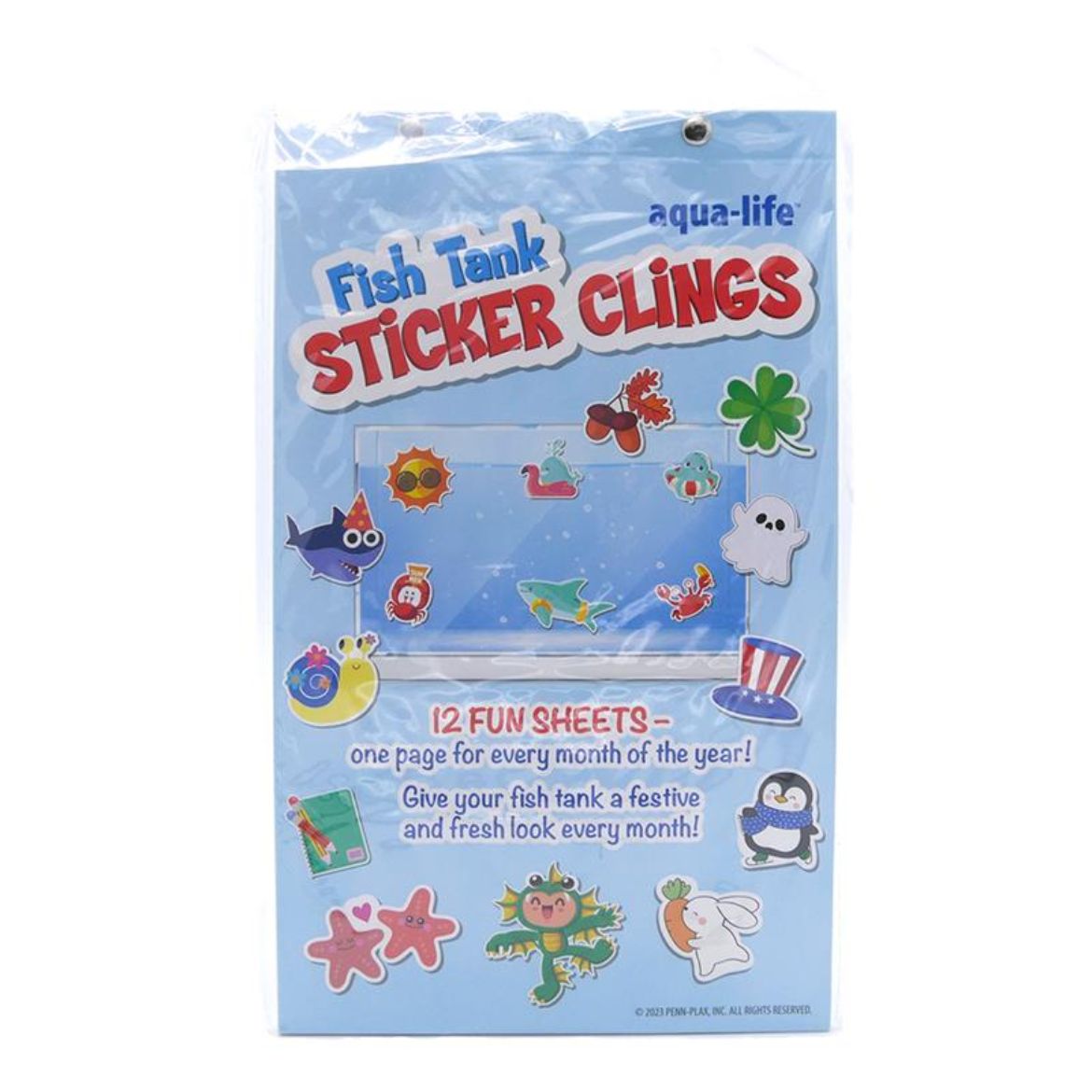 Picture of shorefins™ Tank Cling Book - 12 Seasonal Pages