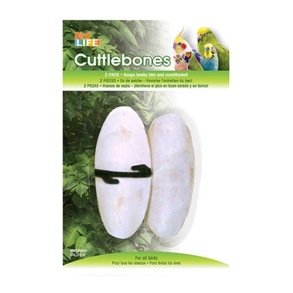 Bird Life™ Cuttlebone with Holder - Twin Pack