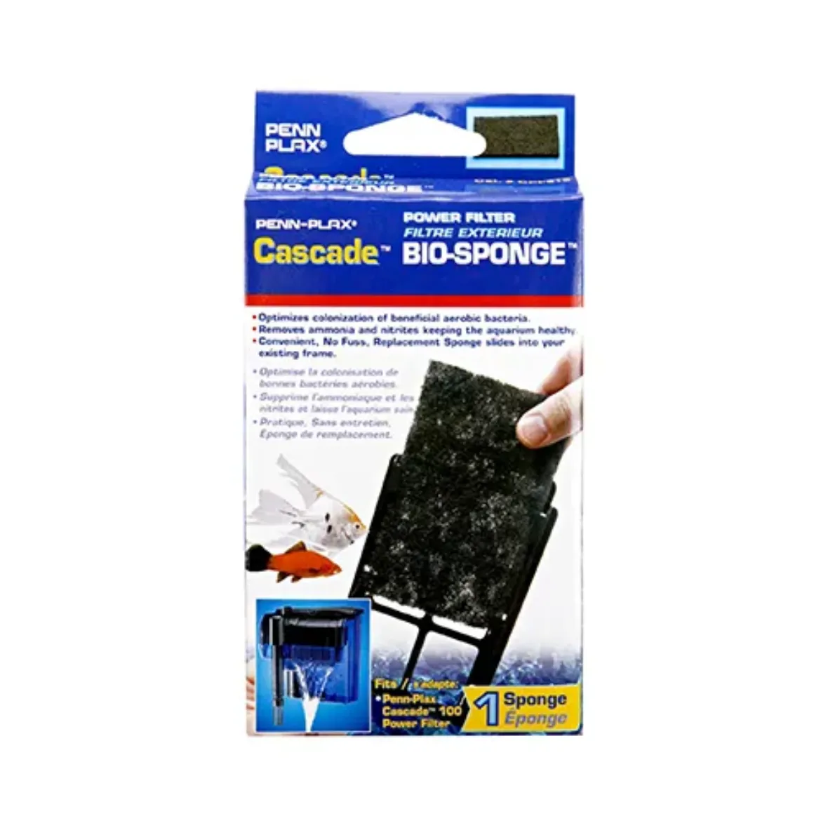 Cascade™ 100 Filter Replacement Sponge - 1-Pack - Fits CPF2 & CPF2F Filters