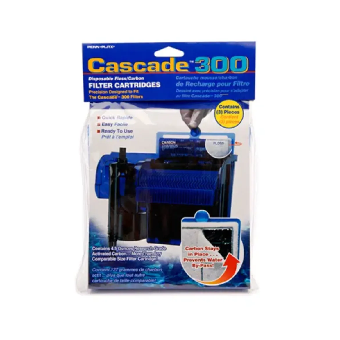 Cascade™ 300 Hang-on Filter Replacement Cartridge - 3-Pack - Fits CPF5 Filter