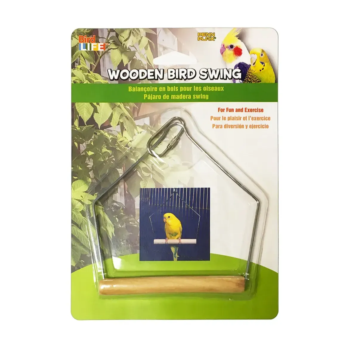 Bird Life™ Wooden Swing - Medium